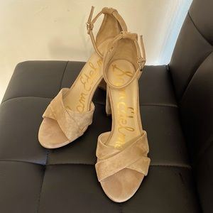 Sam Edelman Suede Block Heel